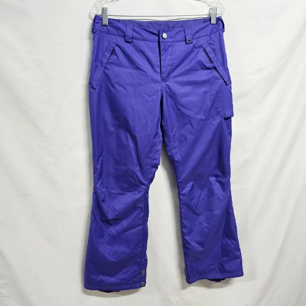 Burton DryRide Ski Snowboard Pants Girl Size XL/18 Purple Outdoor